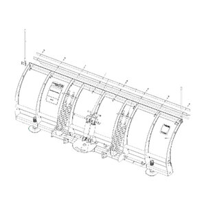 Buyers Products SnowDogg Clamp Strip For Ex90