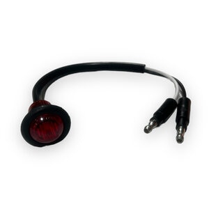 Buyers Products LED Round Red Light 3/4 in.