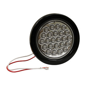 Buyers Products LED Clear Round Back Up 4 in