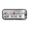 Buyers Products LED Rectangular 4 Strobe Amber 4.88 in. x 2 in.