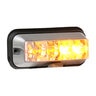 Buyers Products LED Rectangular 4 Strobe Amber 4.88 in. x 2 in.