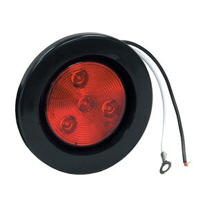 Buyers Products LED Round Red W Grommet 2 1/2 in. 