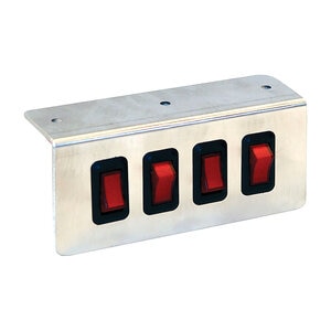 Buyers Products LED Switch Panel Quad 4 3/4 in. x 2 1/4 in. x 1 1/2 in.