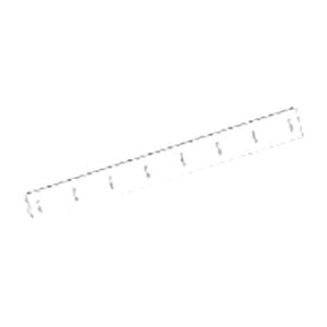 Buyers Products Rubber Edge  1 in. x 8 in. x 10 ft. For Skid Steer Pusher