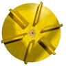 Buyers Products Yellow Poly Spinner 18 Inch Diameter CounterClockwise