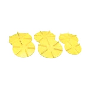 Buyers Products Yellow Poly Spinner 18 Inch Diameter Straight