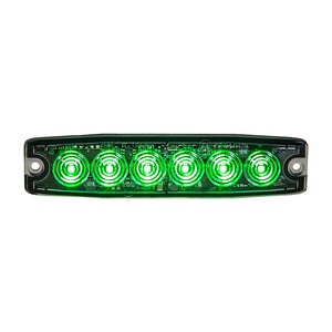 Buyers Products Strobe UltraThin Green LED 1.18 in. x 5.14 in.