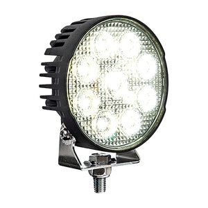 Buyers Products Wide LED Flood Round Lens Light Ultra Bright 4.29 in. x 4.72 in. x 1.77 in.