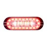 Buyers Products LED Oval Red, Amber, Clear 2.05 in. x .59 in. x 6 3/8 in.