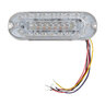 Buyers Products LED Oval Red, Amber, Clear 2.05 in. x .59 in. x 6 3/8 in.
