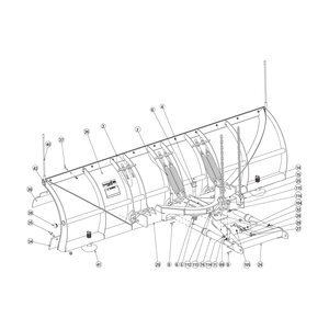 Buyers Products SnowDogg Hardware Kit Spring Mount Cm