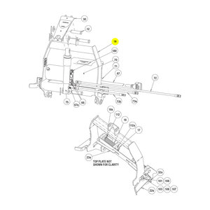 Buyers Products SnowDogg Lift Frame Weldment VUT/MUT
