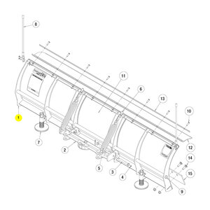 Buyers Products SnowDogg Moldboard Frame MD68