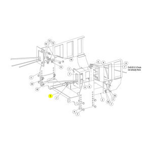 Buyers Products SnowDogg Push Bar Dodge 1500 06+ MD