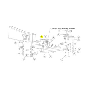 Buyers Products SnowDogg Rear Brace Support GM 88-00