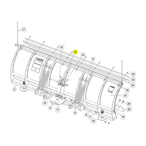 Buyers Products SnowDogg Shock Mount Bracket EX Drive Side