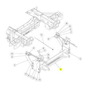 Buyers Products Pushbar HD/EX, Ford F250-550, 2008+