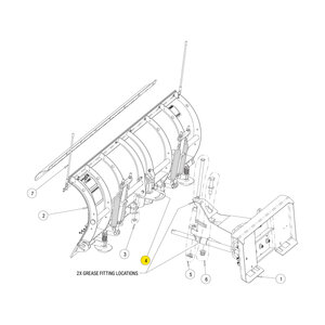 Bracket Skid Steer w/HDW