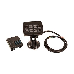 Buyers Products 8 Function Programmable Pre-Wired Switch Panel For Lightbar Operation
