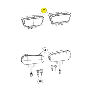 Buyers Products SnowDogg Passenger Side Led Light 16160800