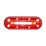 Buyers Products 6 Inch Oval Stop/Turn/Tail + Backup Combination Light with Light Stripe LED Tubes