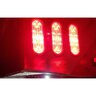 Buyers Products 6 Inch Oval Stop/Turn/Tail + Backup Combination Light with Light Stripe LED Tubes