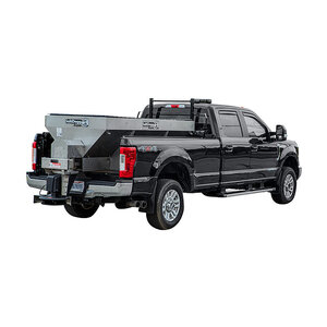 SaltDogg 2 Cubic Yard Electric Stainless Hopper Spreader Wit