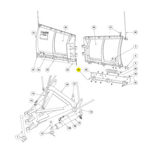 Buyers Products SnowDogg Trip Angle PS VUT65