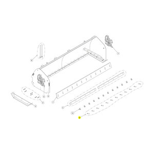 Buyers Products Mount Hardware 14 Rubber Edge