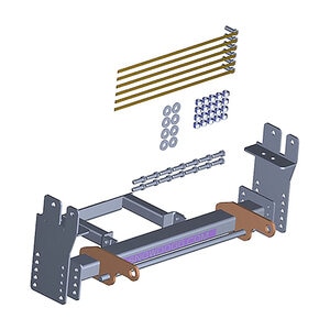 Buyers Products SnowDogg MD Series Mount for 2007-2009 Ford Explorer SportTrac