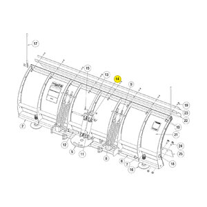 Buyers Products SnowDogg Shock Mount Bracket EX Pass Side