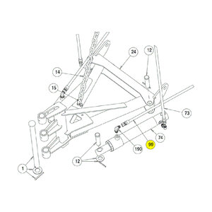 Buyers Products SnowDogg Hose 1/4 in. x 42 in.