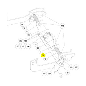 Buyers Products SnowDogg Linkage Pedal Md Service Only