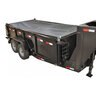 Buyers Products Aluminum Tarp System w/ Mesh Tarp 5 ft. x 12 ft.