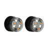 Buyers Products 25 Ft. Amber/Clear Push-On Hideaway Strobe Kit With In-Line Flashers With 6 LED