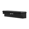 Buyers Products Gloss Black Diamond Tread Aluminum Lo-Sider Truck Box 13 in. x 16 in. x 47 in.