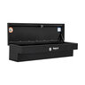 Buyers Products Gloss Black Diamond Tread Aluminum Lo-Sider Truck Box 13 in. x 16 in. x 47 in.