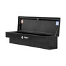 Buyers Products Gloss Black Diamond Tread Aluminum Lo-Sider Truck Box 13 in. x 16 in. x 47 in.
