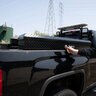 Buyers Products Gloss Black Diamond Tread Aluminum Lo-Sider Truck Box 13 in. x 16 in. x 47 in.
