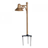 CAST Savannah Area/Path Light Copper & Brass Housing Solid Bronze Finish 2.5W S8 LED