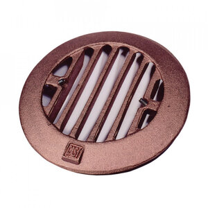 Cast CWL Well Light Bronze Housing Grate Only