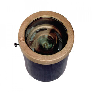 Cast CWL Well Light Bronze Housing No Lamp Grate