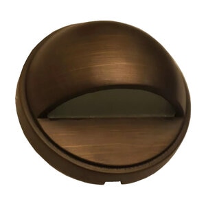 CAST Lighting LED Deck Light 3.5 in. Aged Brass Finish, Bi-Pin G4 Bulb - 15V, 1 Lamp