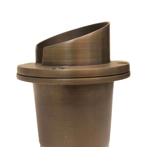 CAST In-Ground Light MR16 w/ Shroud 5 in. Overall Height 3.8 in. OD at Flange Main Body 2.75 in. OD