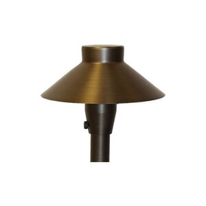 CAST Lighting SAL150 Path Light Top Assembly Brass Housing Aged Bronze Finish 6-1/4 in. x 6-1/4 in.