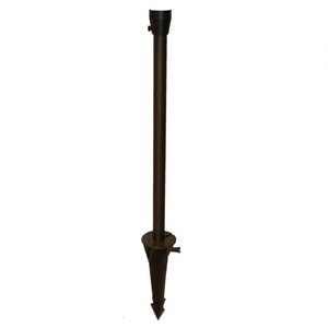 CAST Lighting SALSTEM18 18 in. Brass Stem with Aged Bronze Finish, Bi-Pin Socket, 20W, 25 ft. Wire, 16 AWG