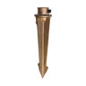 CAST Lighting LLC Bronze Cast Mounting Stake 8.5 in. Ground Mount