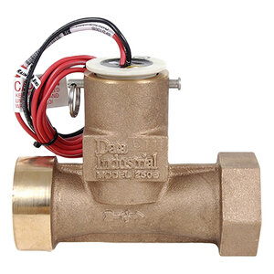 Calsense Flow Sensor Wired Brass Tee Mounted 2 in. NPT
