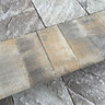 Calstone Bullnose Paver Gray Charcoal 4 in. x 12 in. (312 pc./pallet)