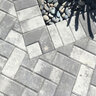 Calstone Mission Paver Gray/Charcoal 4 in. x 8 in. (105 sq. ft./pallet)
